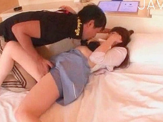 Thai nip slips while getting fucked by a Tokyo man