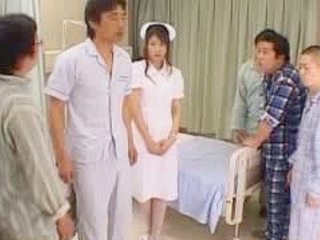 Fucking naughty nurse gets XXX-ploded by a gang of horny Tokyo nippons and sexy China men