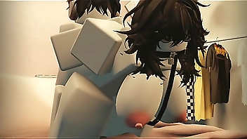 She begged me to fuck in Roblox (Collab w/ @PuffySnow)