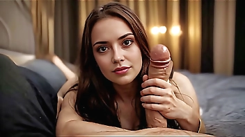 MILF POV Handjob - Private Session With A Beautiful Brunette - Relax And Let Me Jerk You Off